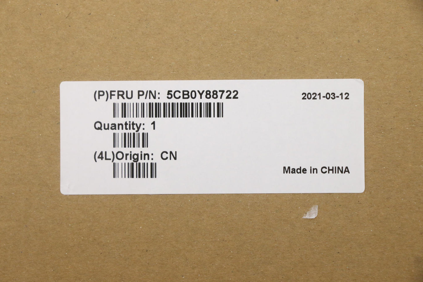 Lenovo Up Al_Blk Fp W/Blkb_Spn(Spa) - 5CB0Y88722