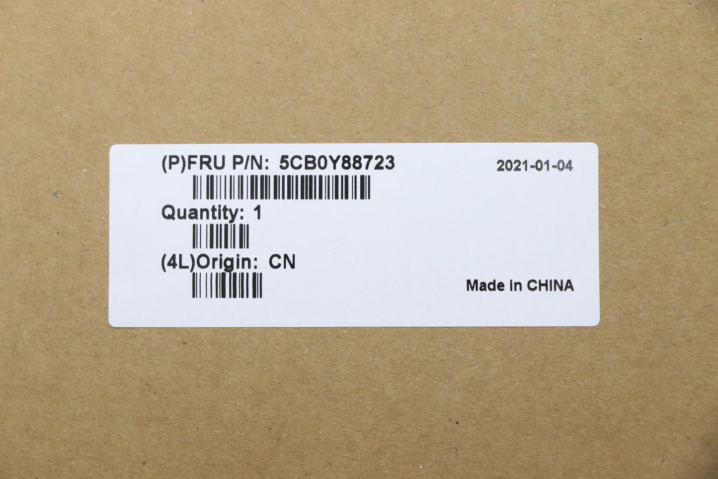 Lenovo Up Al_Blk Fp W/Blkb_Cz-Sk - 5CB0Y88723