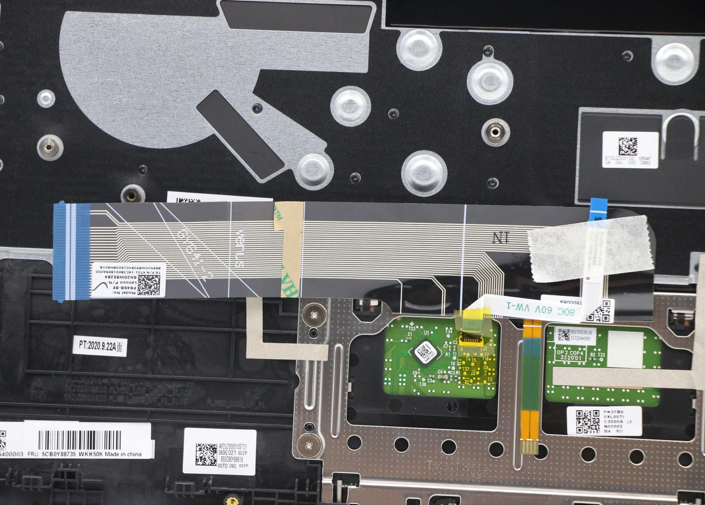 Lenovo Up Pl_Blk Fp W/Blkb_Bel - 5CB0Y88735