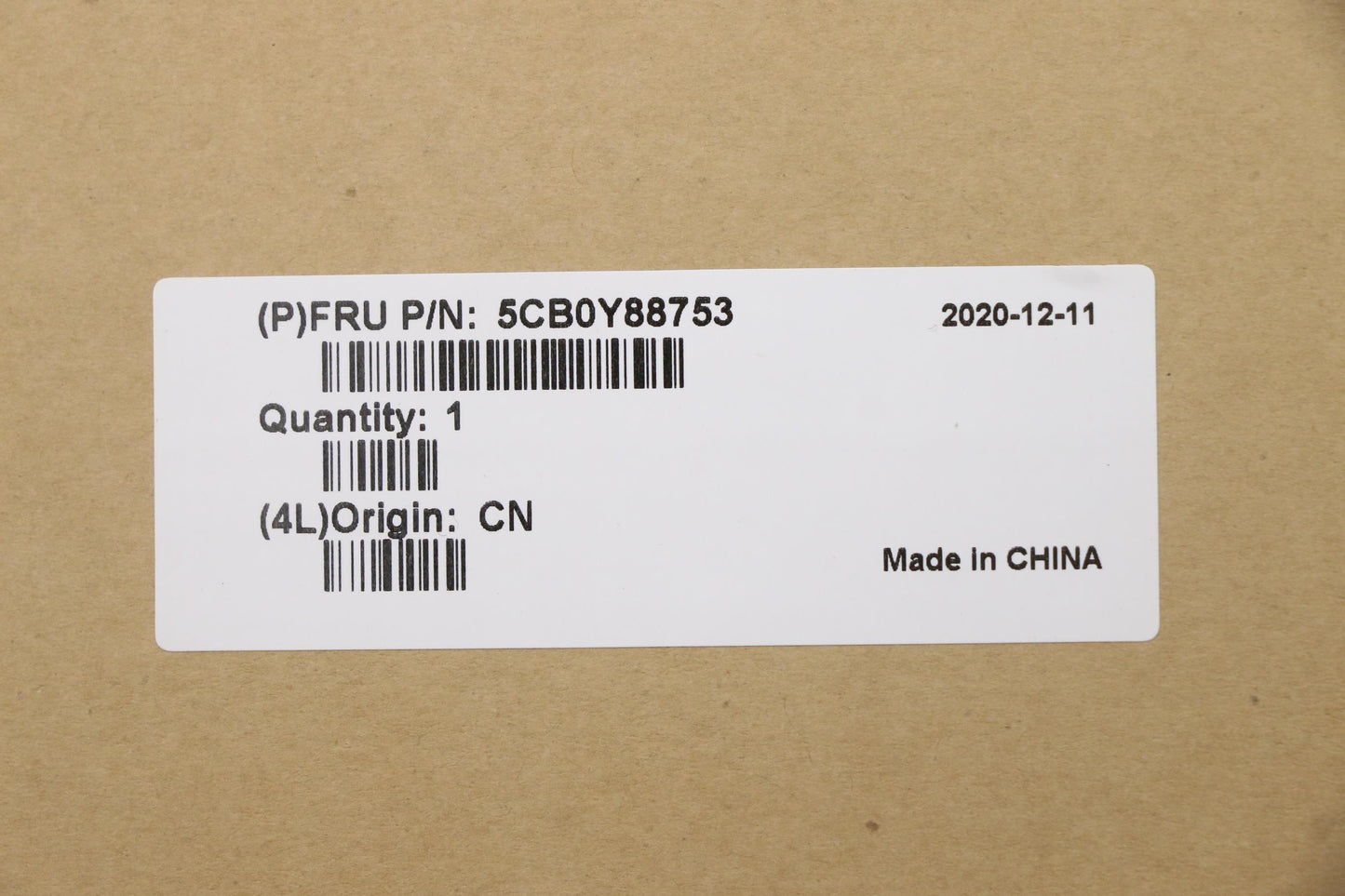 Lenovo Up Al_Blk Fp W/Blkb_Latin(Lsp) - 5CB0Y88753