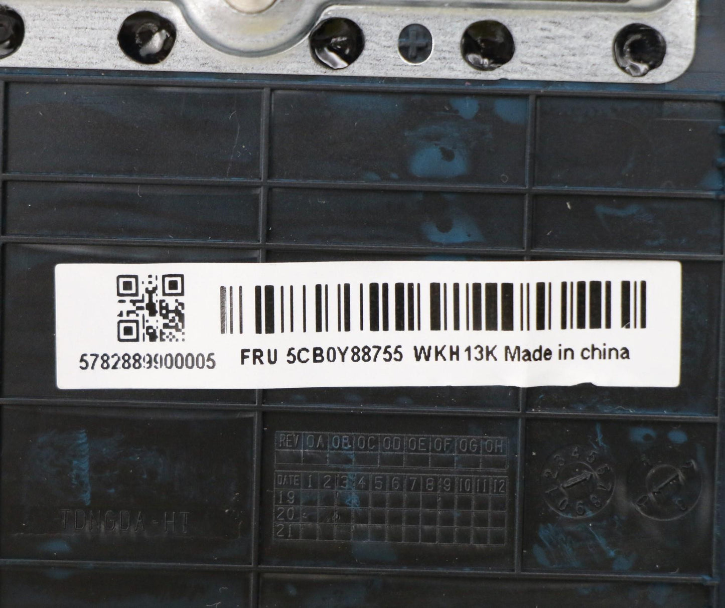 Lenovo Up Pl_Blu Fp W/Blkb_Us - 5CB0Y88755