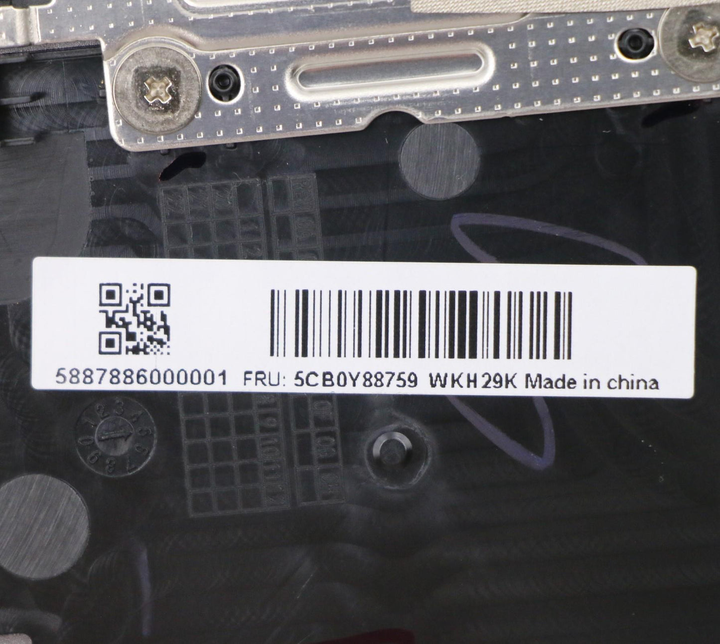 Lenovo Up Al_Blk Fp W/Blkb_Slvn(Sle) - 5CB0Y88759