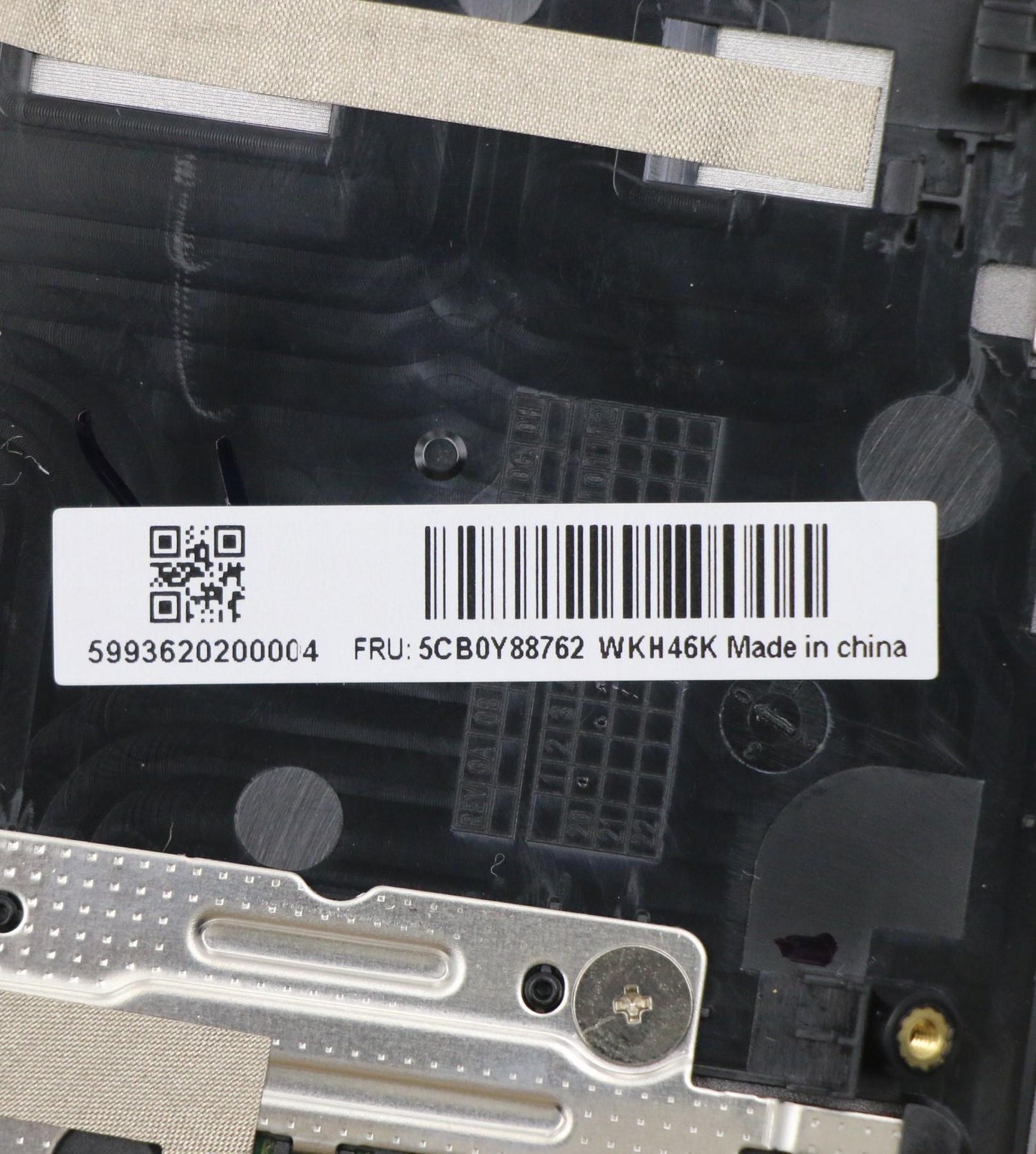 Lenovo Up Al_Blk Fp W/Blkb_Bel - 5CB0Y88762