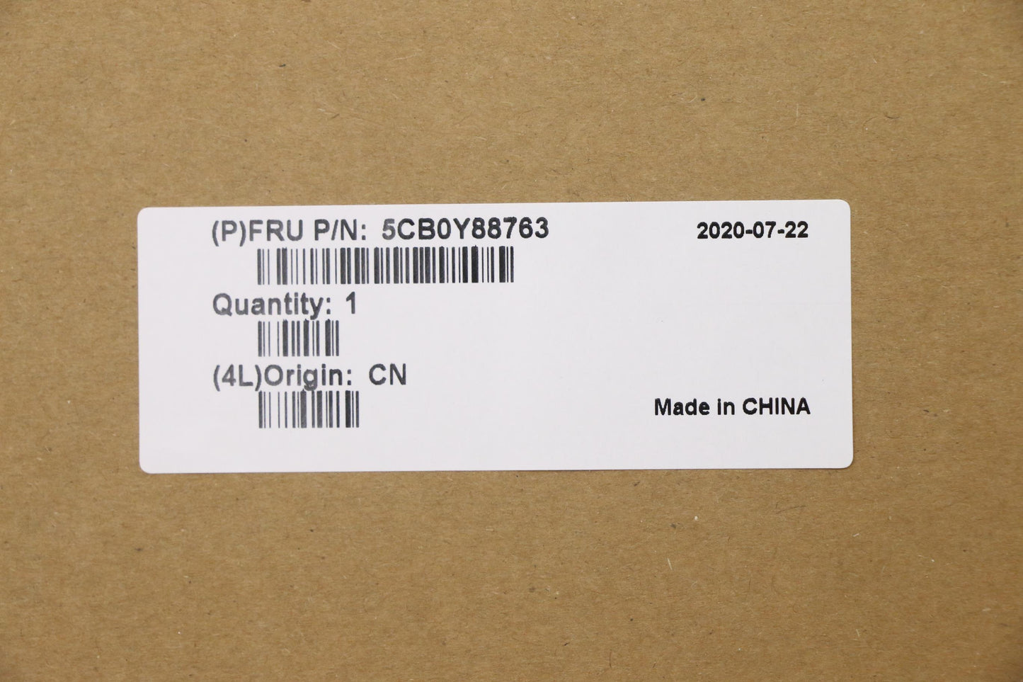 Lenovo Up Pl_Blk Nfp W/Nblkb_Uk - 5CB0Y88763