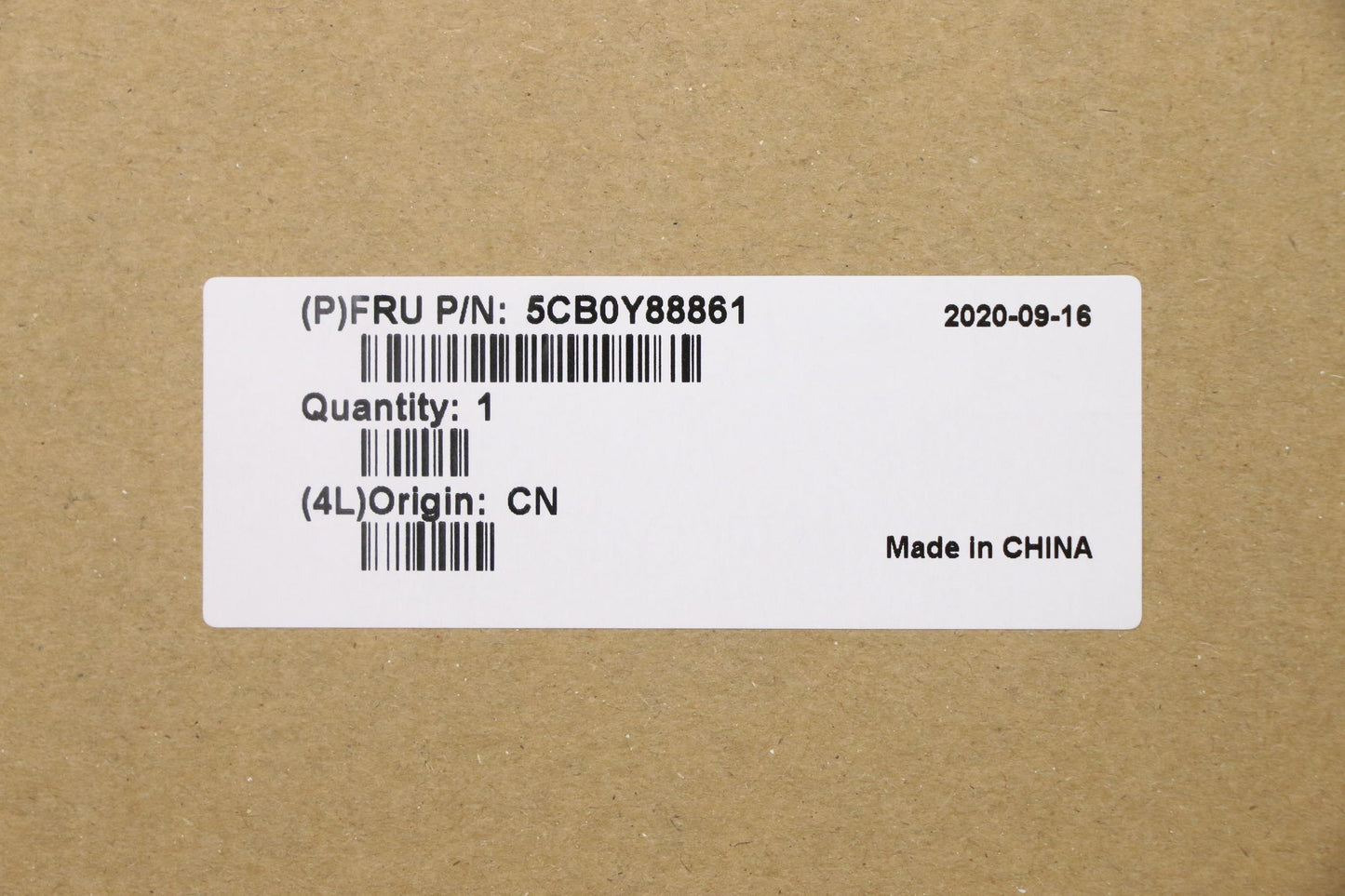 Lenovo Up Pl_Sil Fp W/Blkb_Bel - 5CB0Y88861