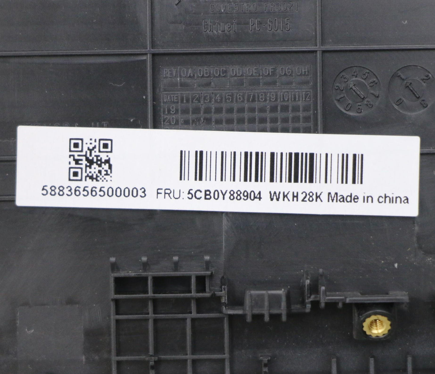 Lenovo Up Pl_Blk Fp W/Blkb_T-Ch - 5CB0Y88904