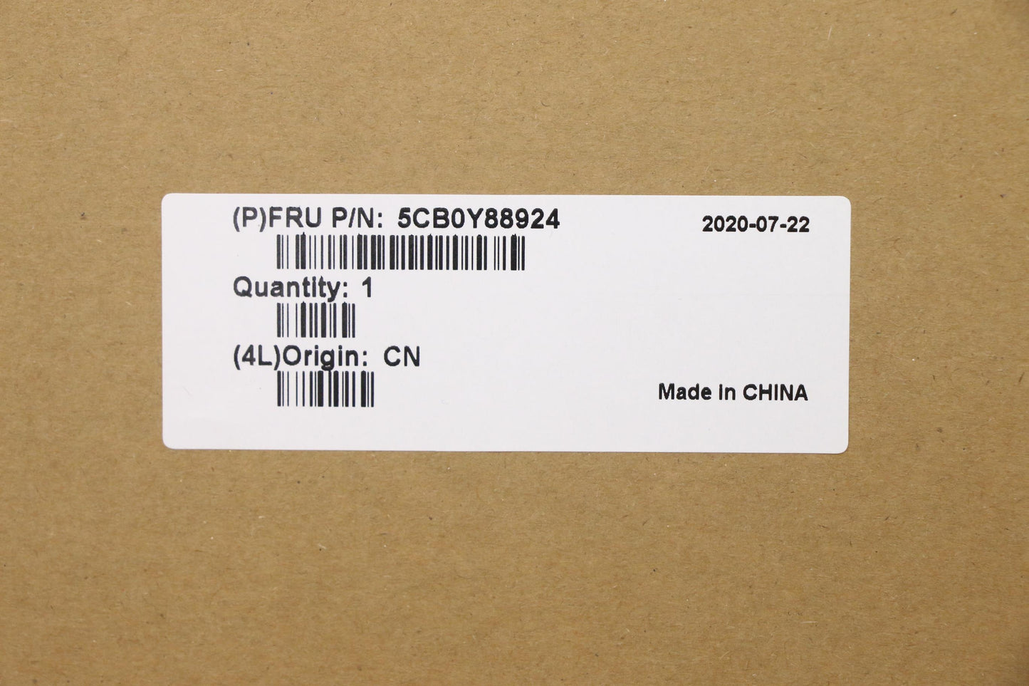 Lenovo Up Pl_Sil Fp W/Blkb_Inte(Usi) - 5CB0Y88924