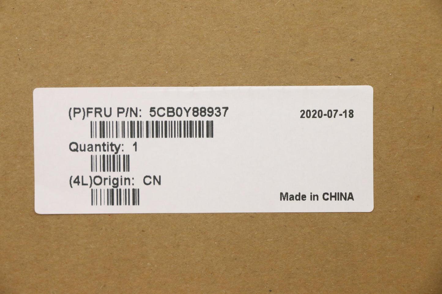 Lenovo Up Pl_Sil Nfp W/Blkb_Us - 5CB0Y88937