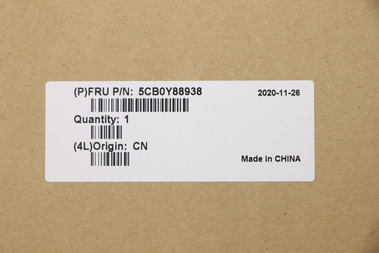 Lenovo Up Pl_Blk Fp W/Blkb_Latin(Lsp) - 5CB0Y88938