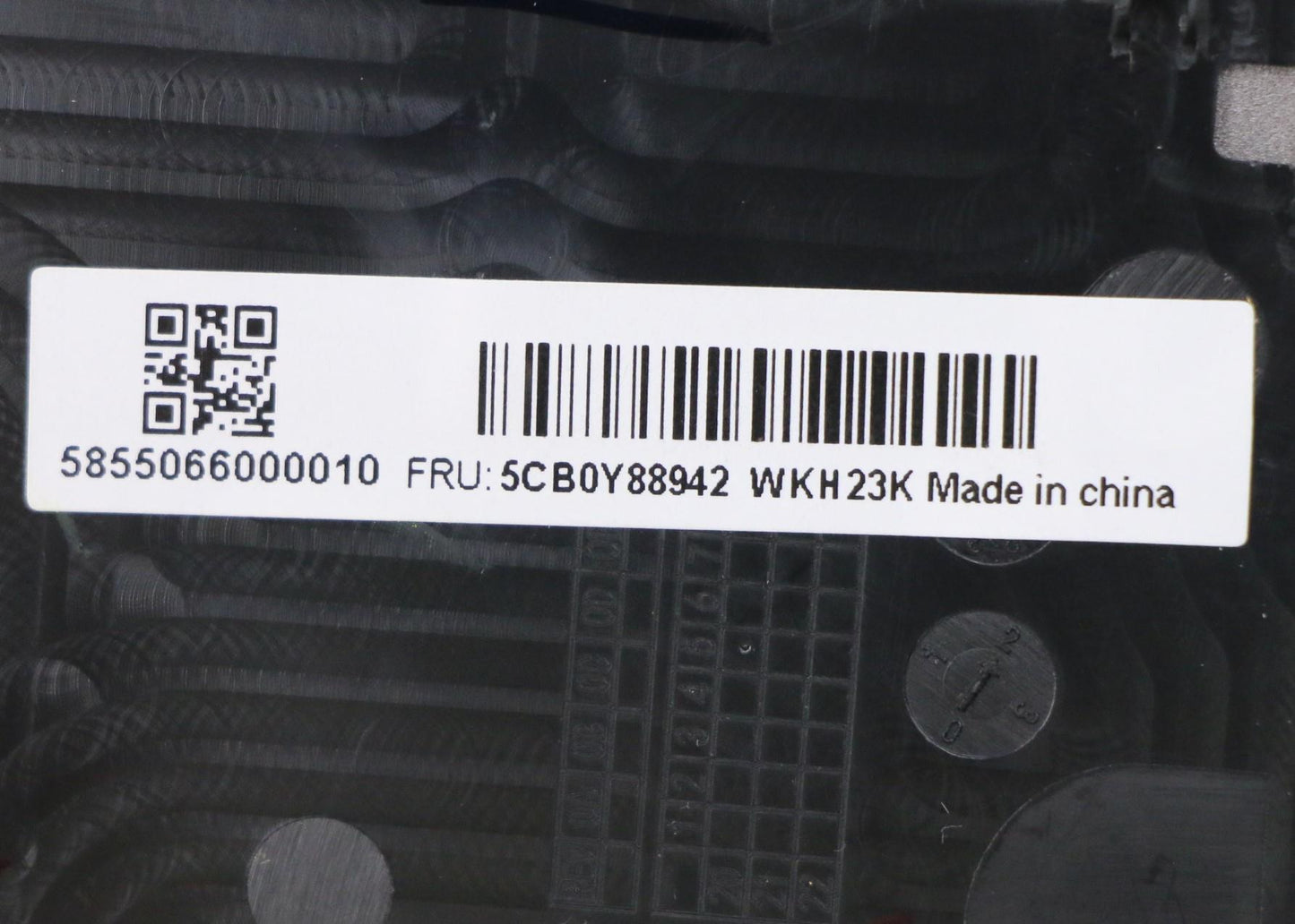 Lenovo Up Al_Blk Fp W/Blkb_Port - 5CB0Y88942