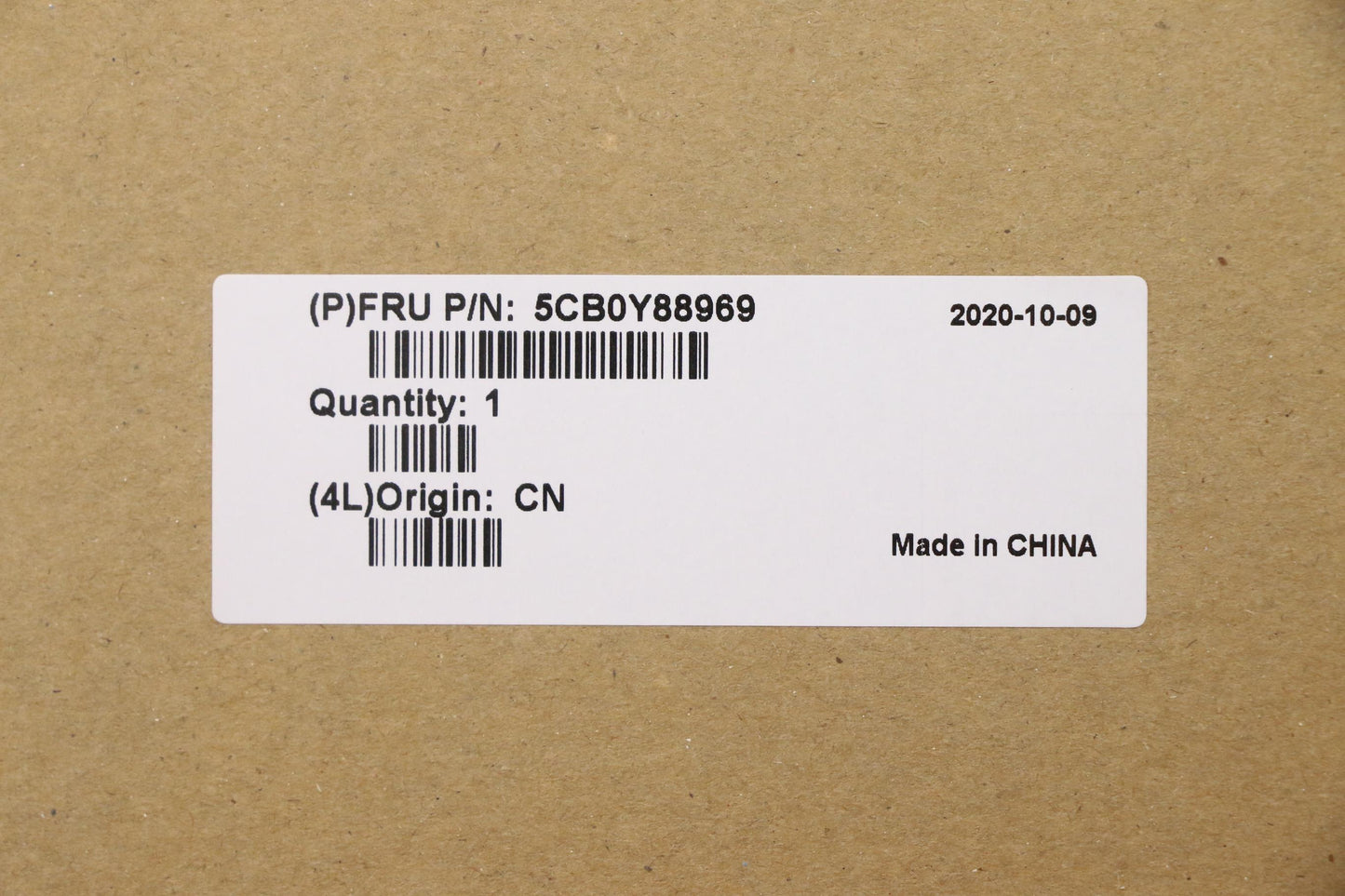 Lenovo Up Pl_Blk Nfp W/Blkb_Uk - 5CB0Y88969