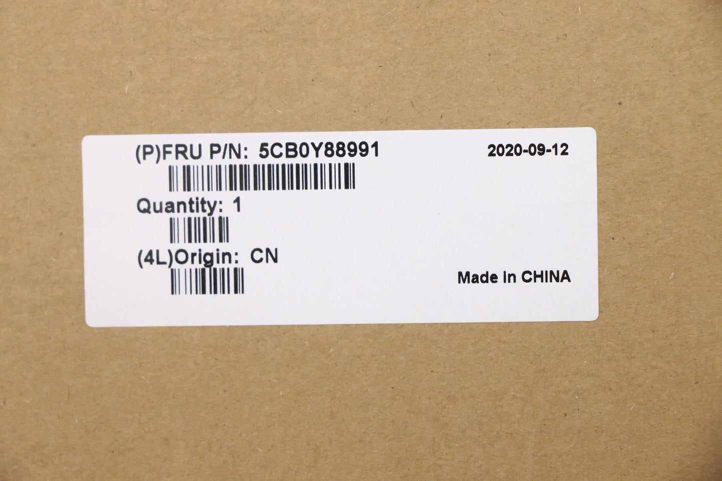 Lenovo Up Al_Blk Fp W/Nblkb_Fre - 5CB0Y88991
