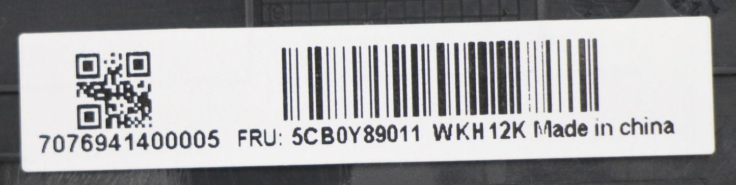 Lenovo Up Pl_Blk Nfp W/Nblkb_Bel - 5CB0Y89011