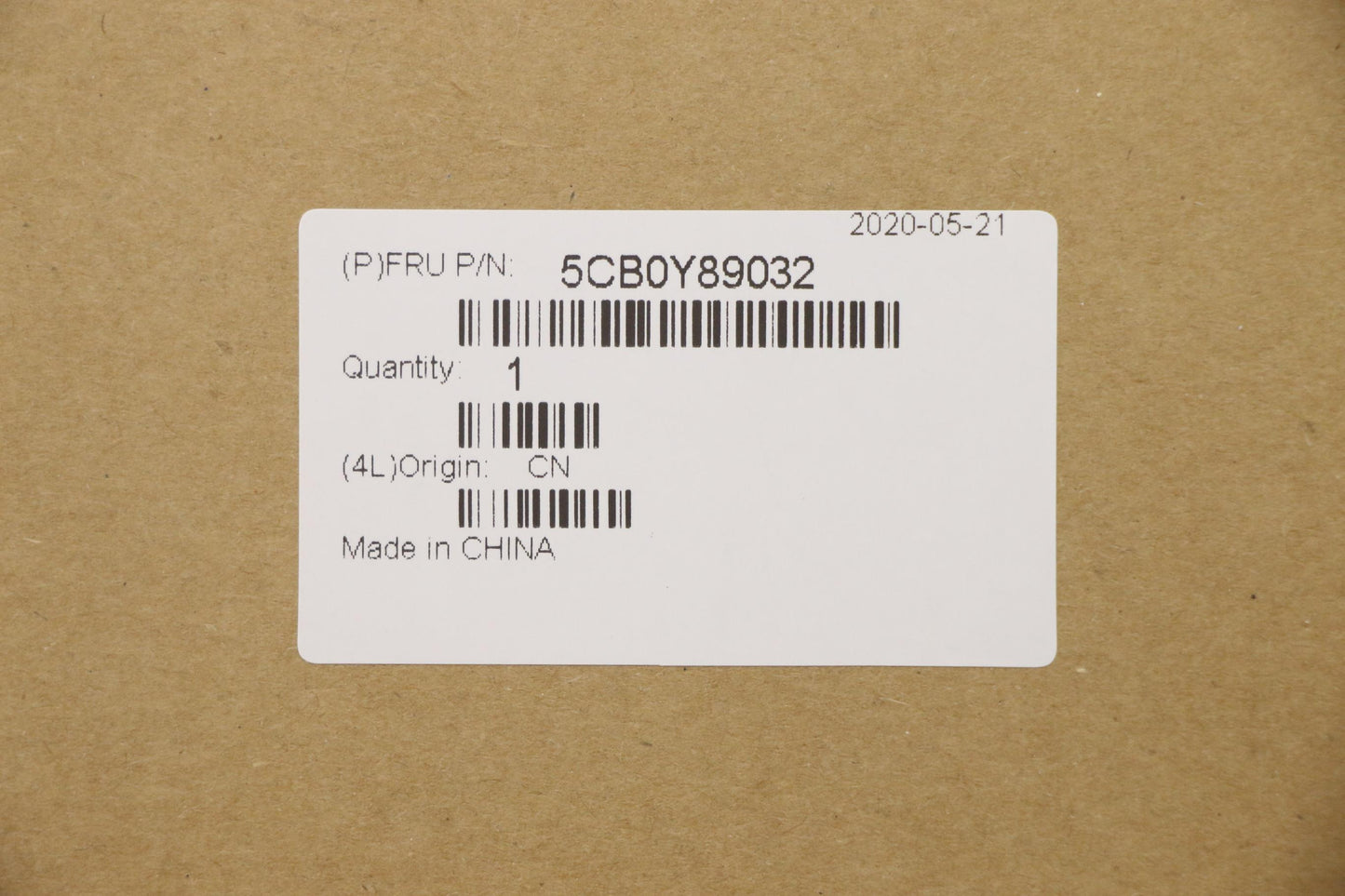 Lenovo Up Pl_Sil Fp W/Blkb_Us - 5CB0Y89032