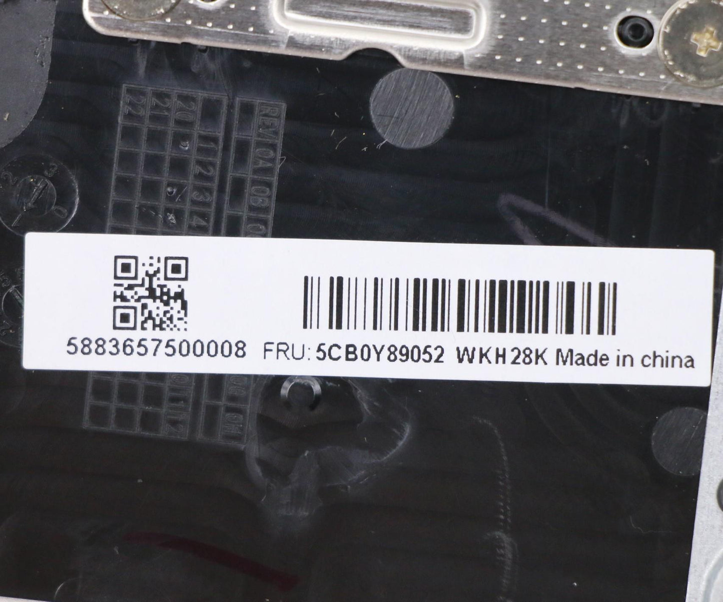 Lenovo Up Al_Sil Fp W/Blkb_Bul - 5CB0Y89052