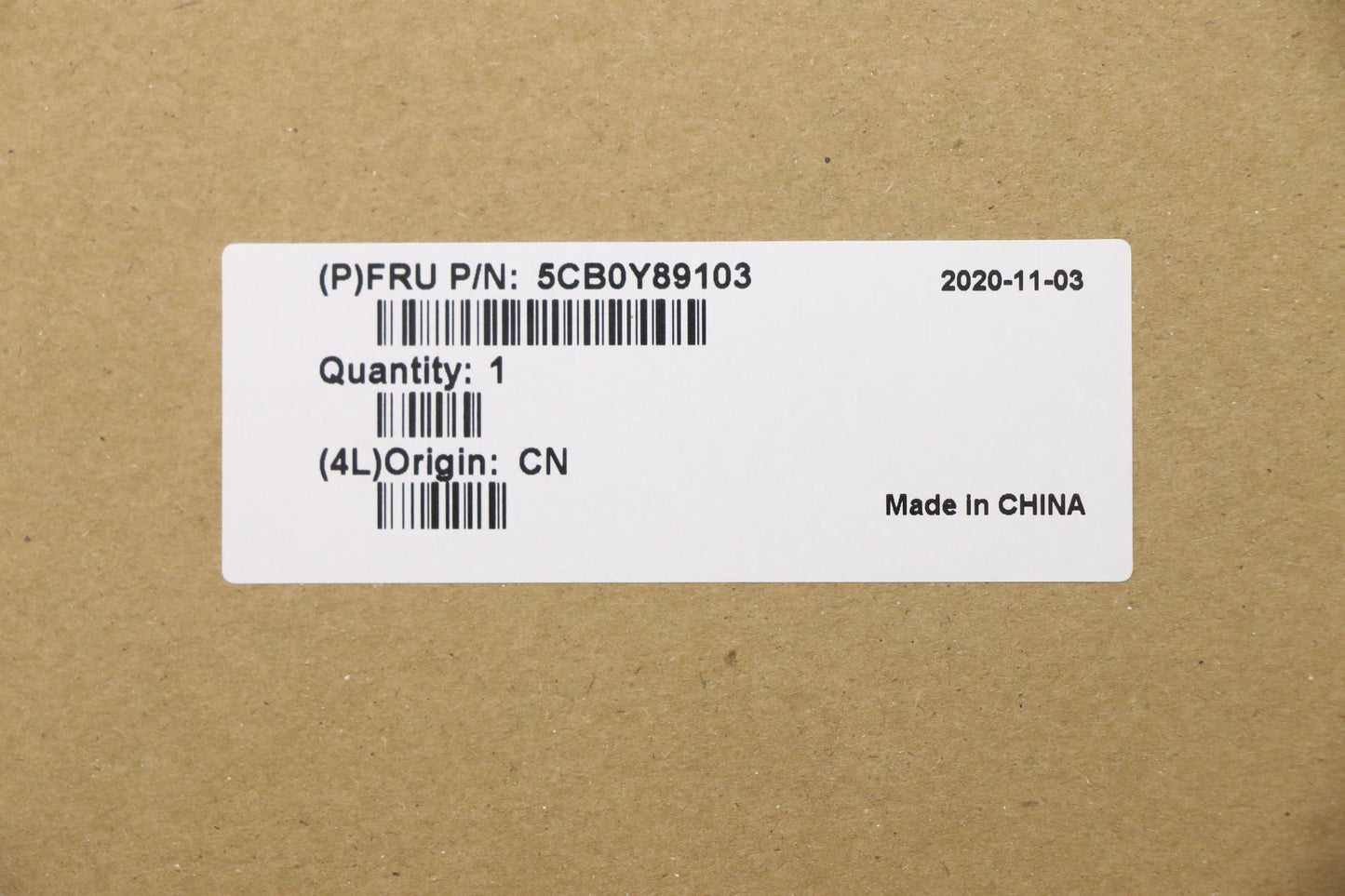 Lenovo Up Al_Blk Fp W/Nblkb_Uk - 5CB0Y89103