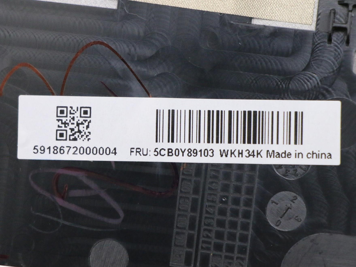Lenovo Up Al_Blk Fp W/Nblkb_Uk - 5CB0Y89103