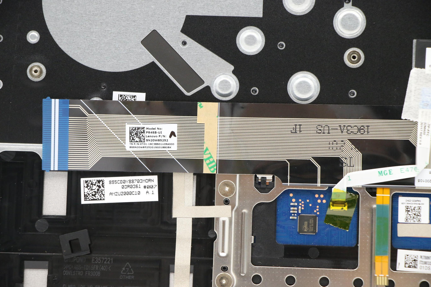 Lenovo Up Al_Blk Fp W/Blkb_Inte(Usi) - 5CB0Y89105