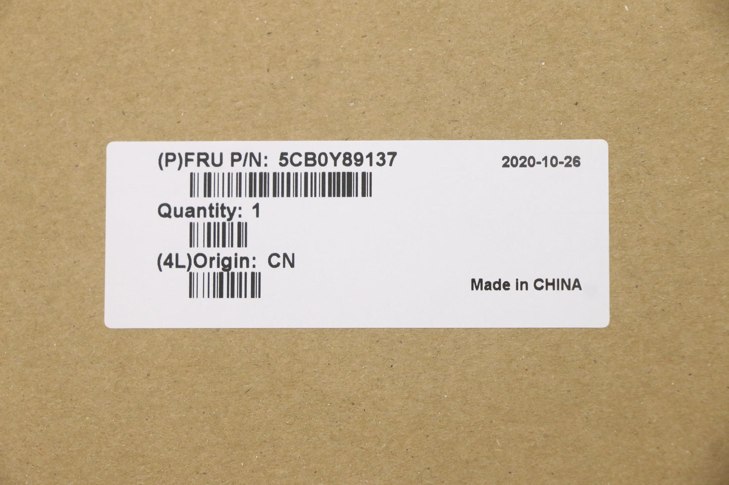Lenovo Up Pl_Sil Nfp W/Nblkb_Rus - 5CB0Y89137
