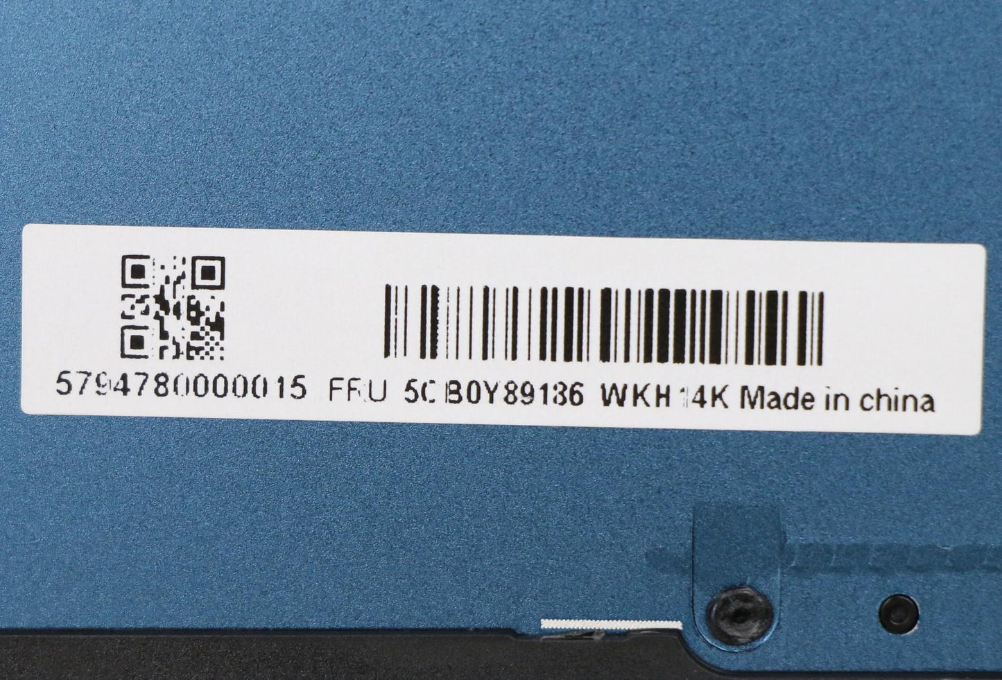 Lenovo Logic Lower Al_Blue - 5CB0Y89186
