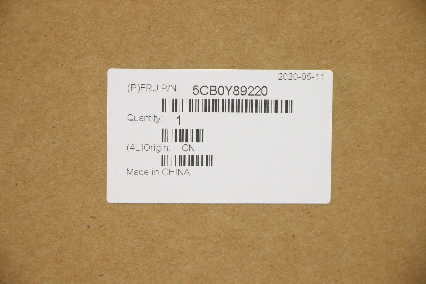 Lenovo Lcd Cover P30_Pl_Black - 5CB0Y89220