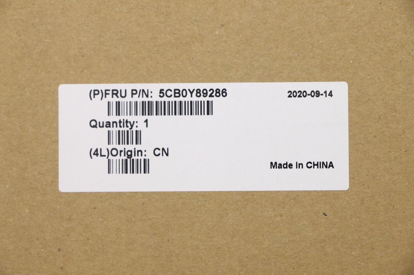 Lenovo Up Al_Blk Fp W/Nblkb_Ger(Ge) - 5CB0Y89286