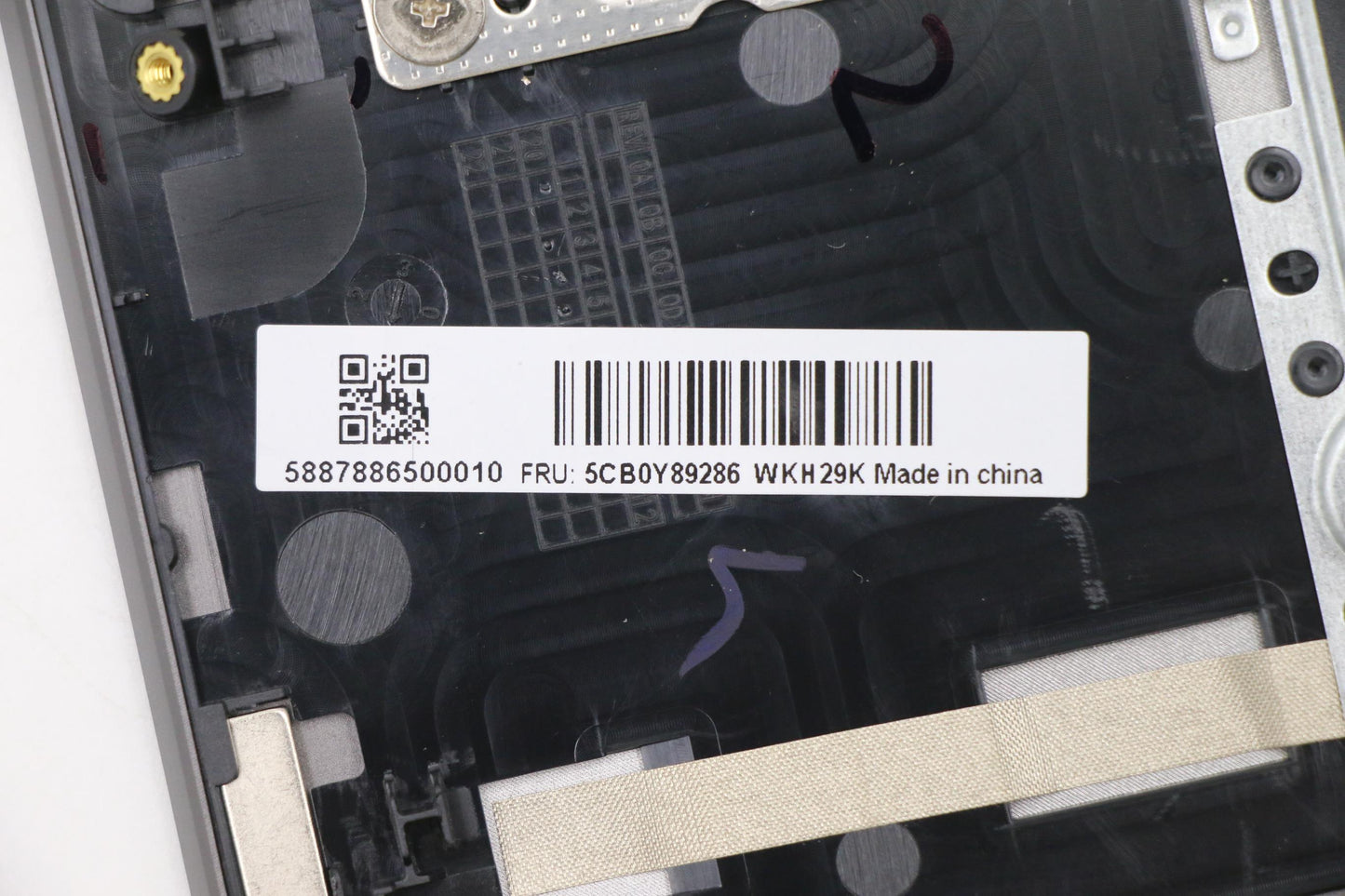 Lenovo Up Al_Blk Fp W/Nblkb_Ger(Ge) - 5CB0Y89286