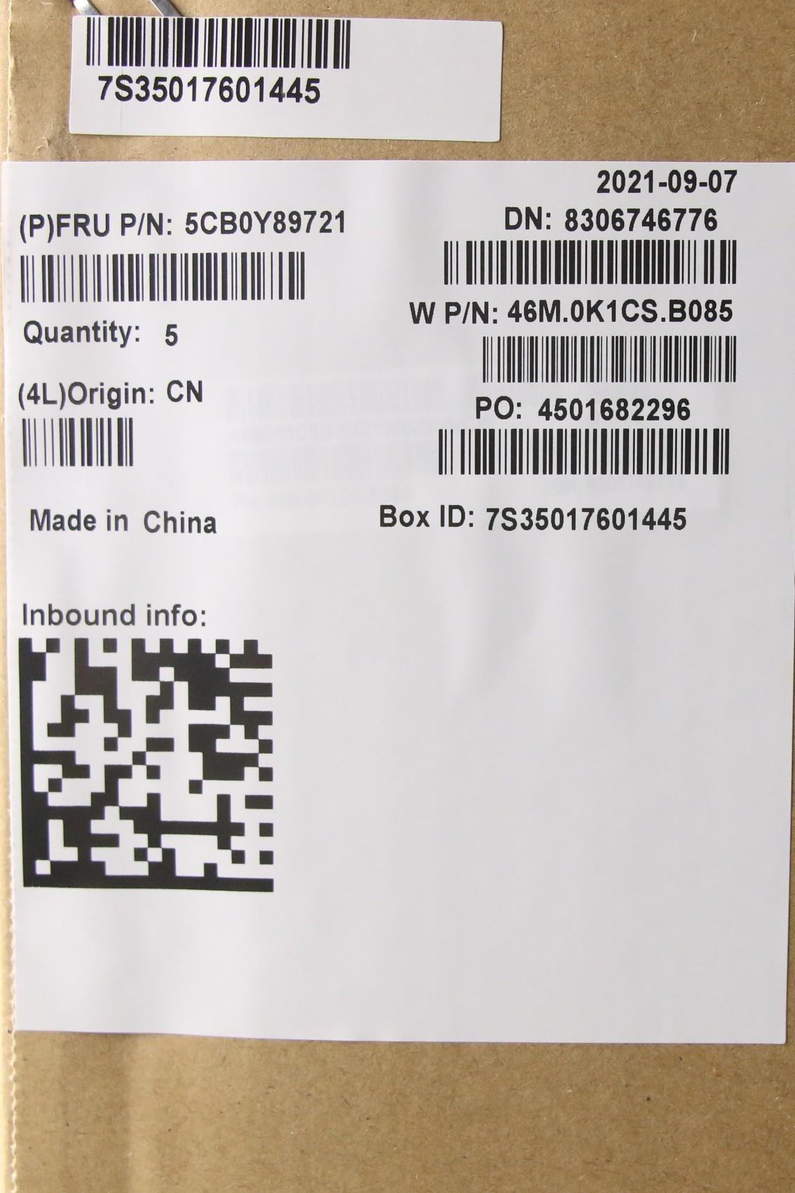 Lenovo C-Cover With Keyboard - 5CB0Y89721