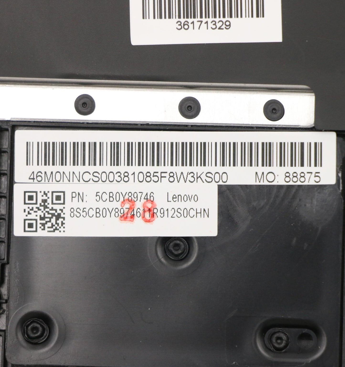 Lenovo Upper Case Asm Bz B 81M8 - 5CB0Y89746
