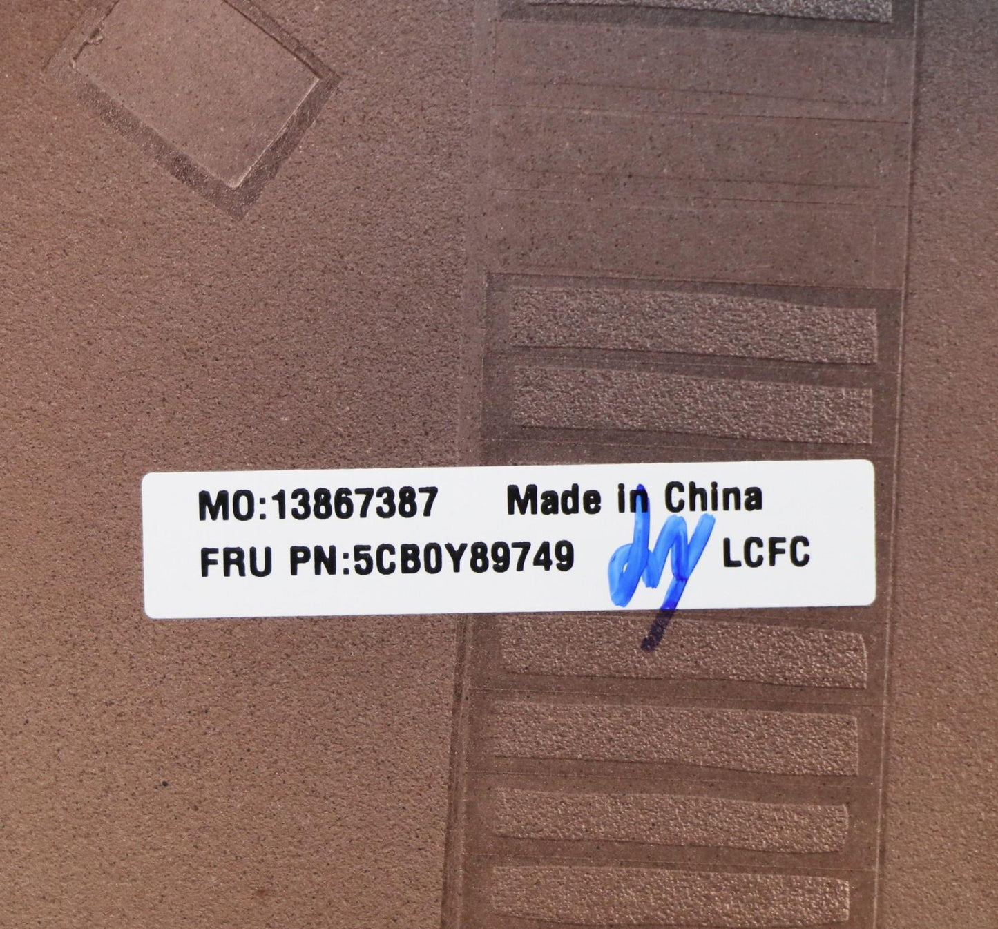 Lenovo Cover, FA495 D Cover, WWAN Sub N Assembly - 5CB0Y89749