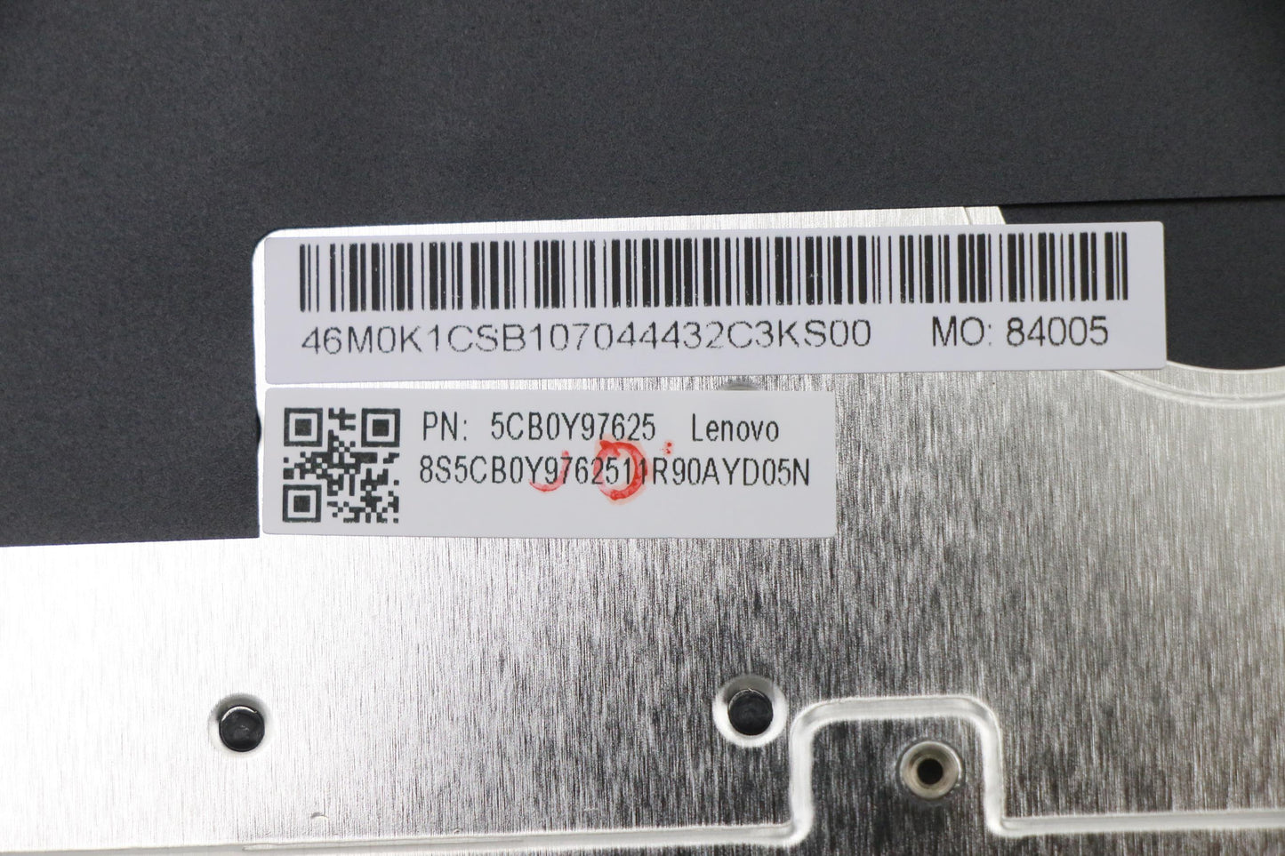 Lenovo Upper Case Assembly, UK Layout - 5CB0Y97625