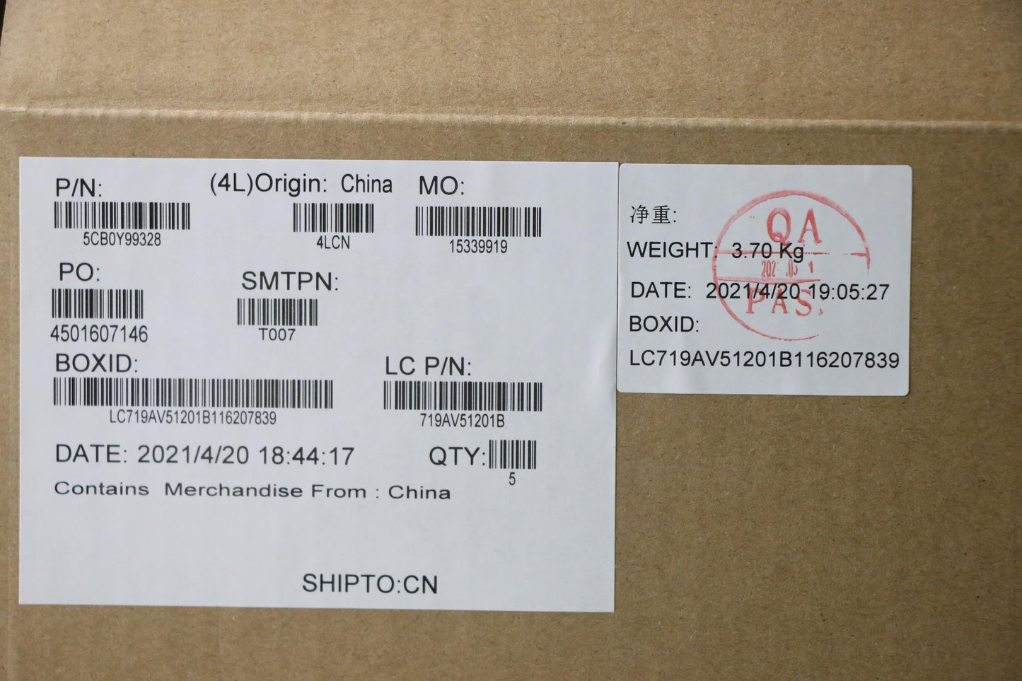 Lenovo Cover Upper Case Asm_Gr L 82Aw - 5CB0Y99328