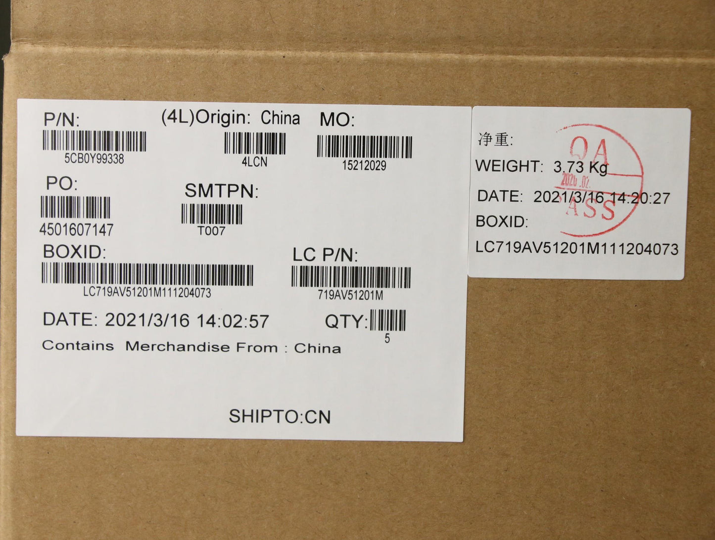 Lenovo Cover Upper Case Asm_Nd L82Awn - 5CB0Y99338