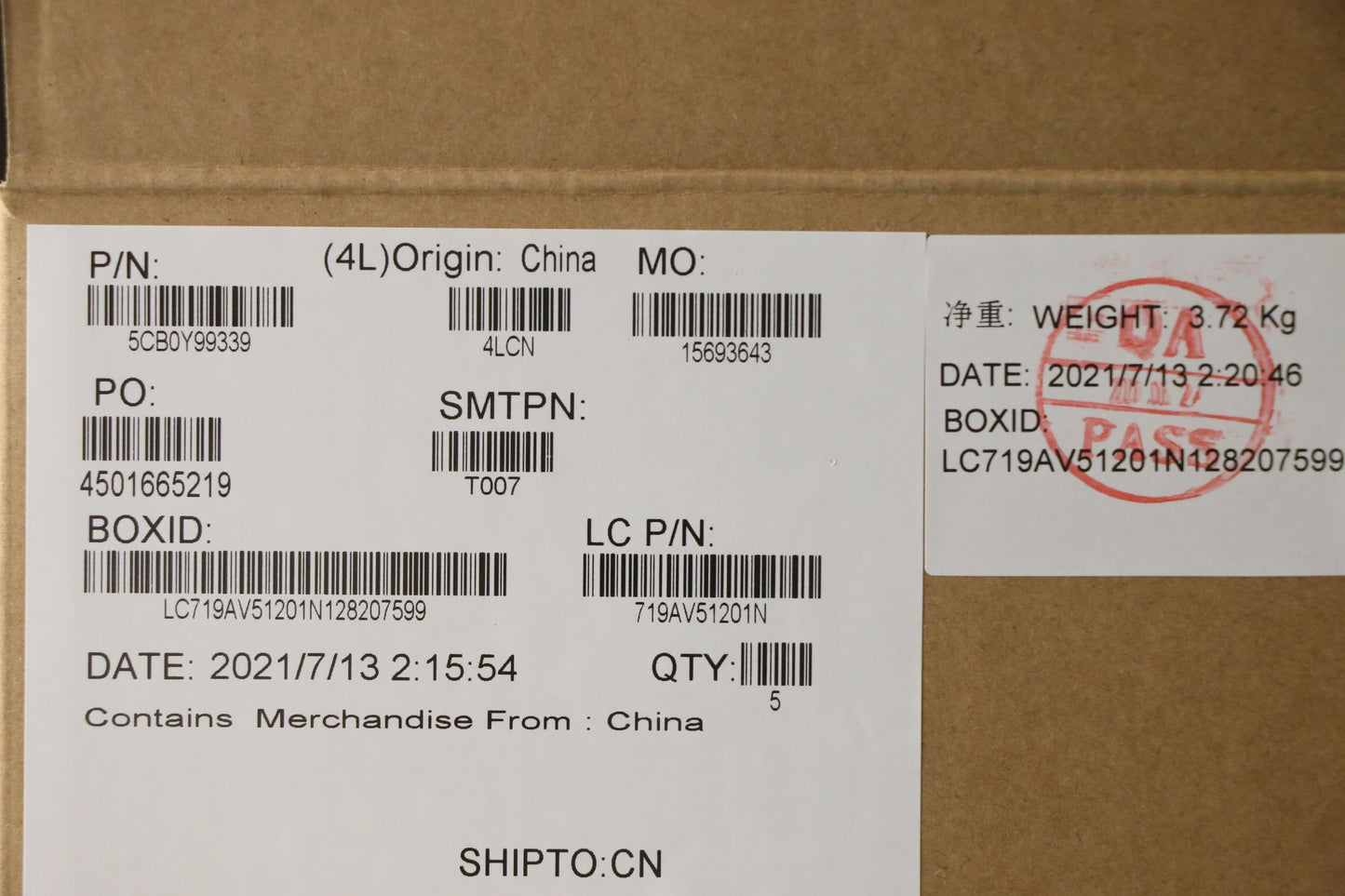 Lenovo Cover Upper Case Asm_Po L82Awn - 5CB0Y99339
