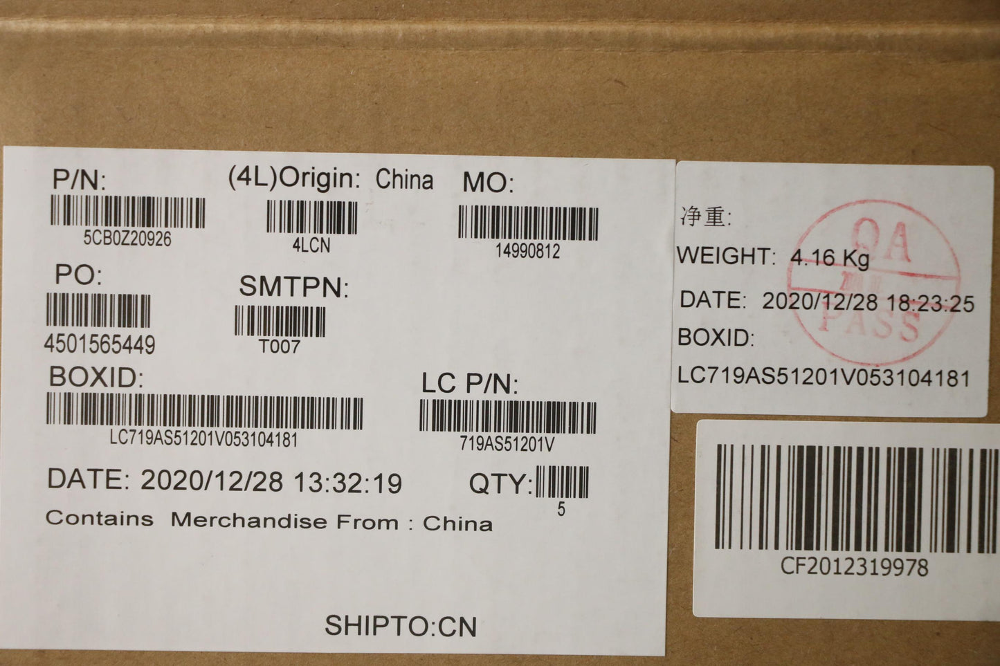 Lenovo C-Cover With Keyboard - 5CB0Z20926