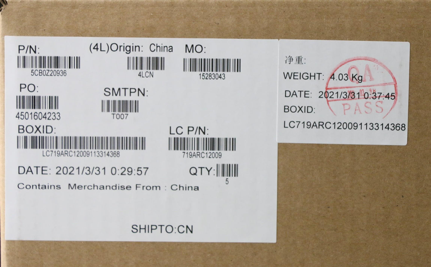 Lenovo C-Cover With Keyboard - 5CB0Z20936