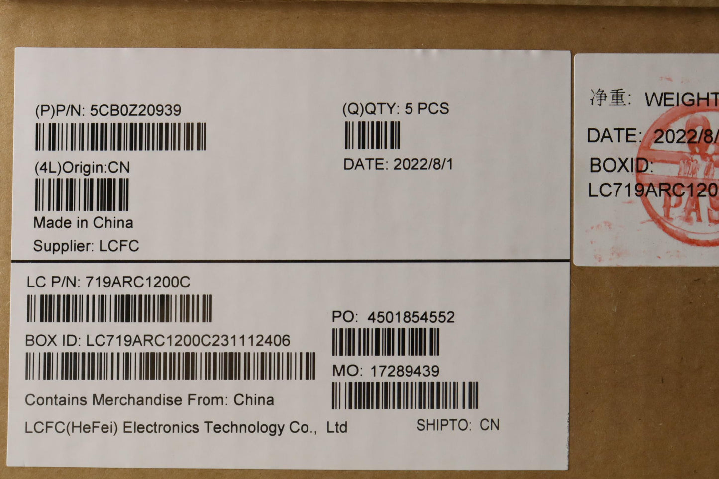Lenovo C-Cover With Keyboard - 5CB0Z20939