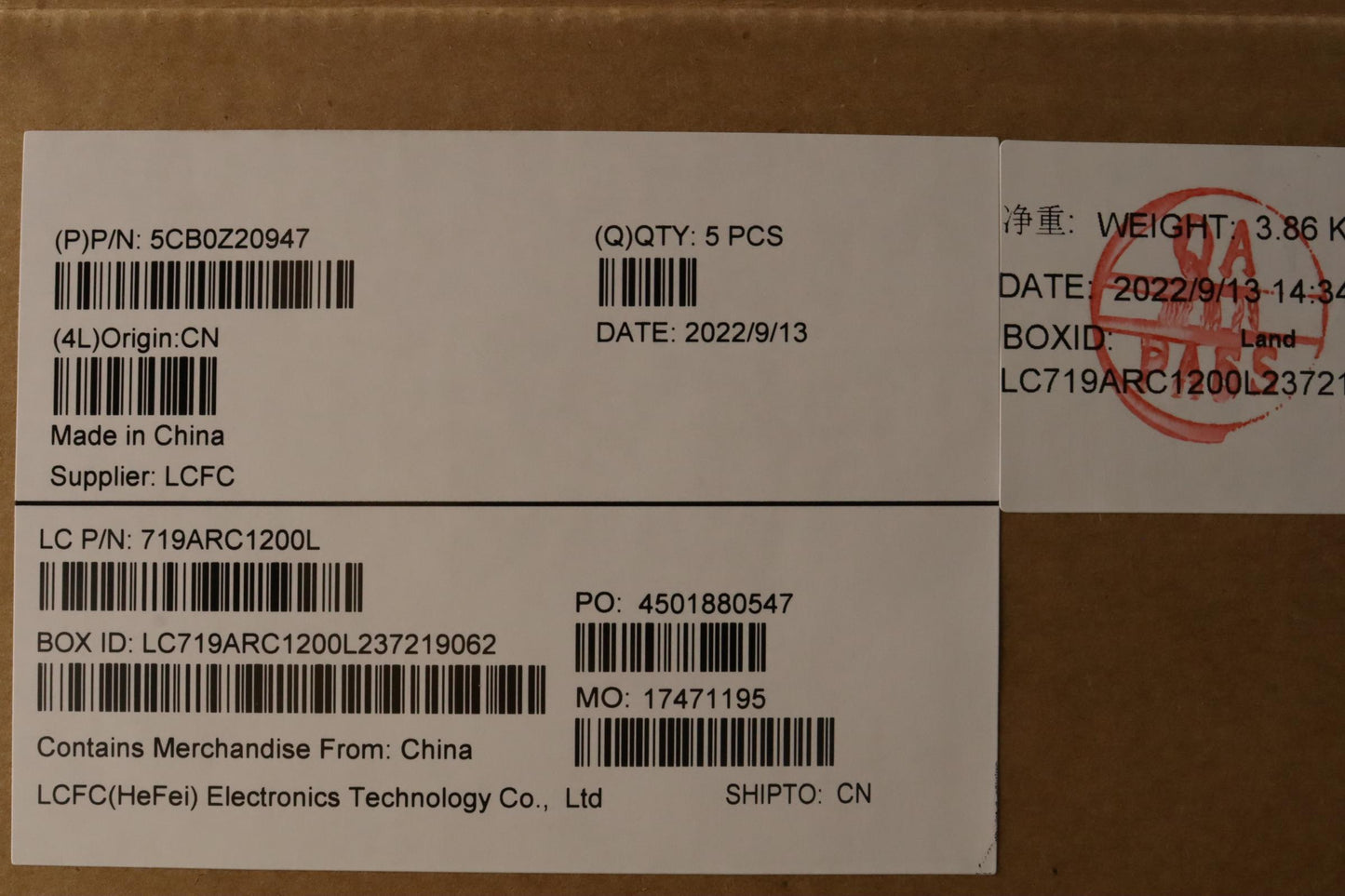Lenovo C-Cover With Keyboard - 5CB0Z20947