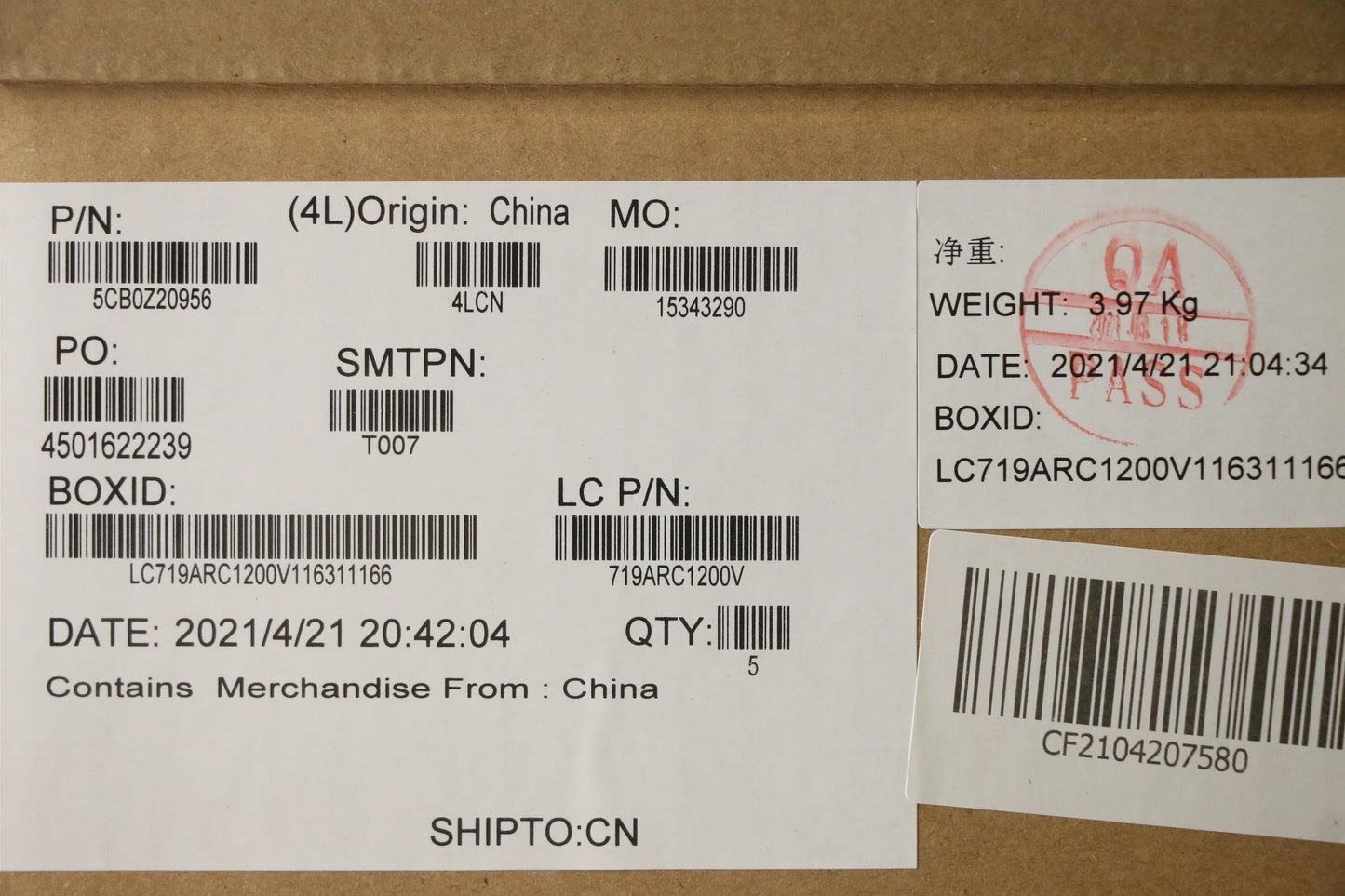 Lenovo C-Cover With Keyboard - 5CB0Z20956