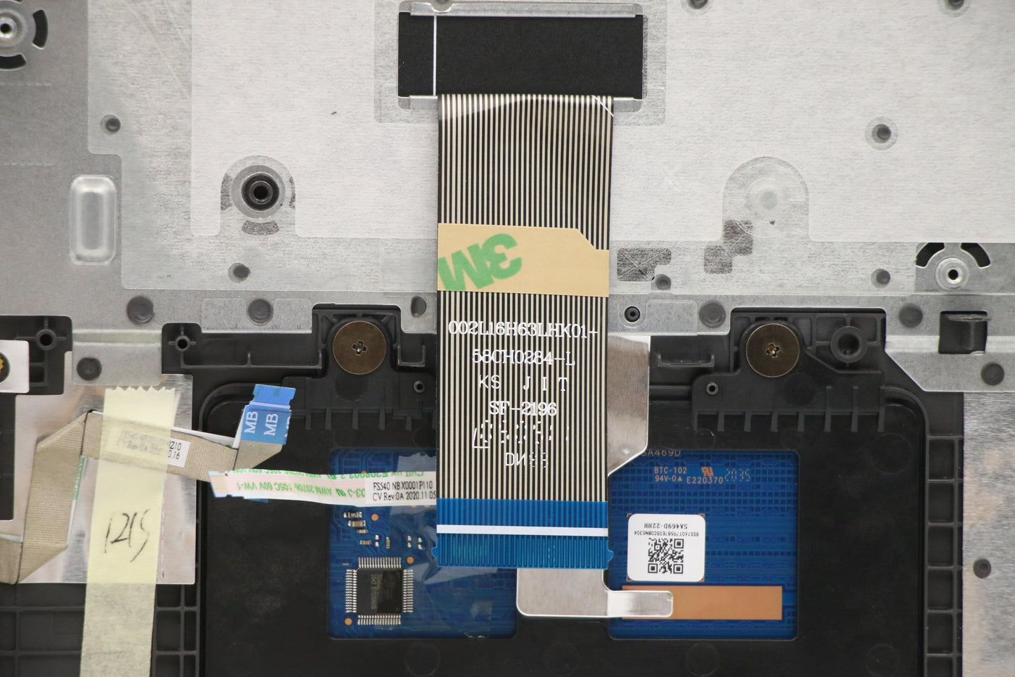 Lenovo C-Cover with Keyboard, USA English, Iron Grey - 5CB0Z20980