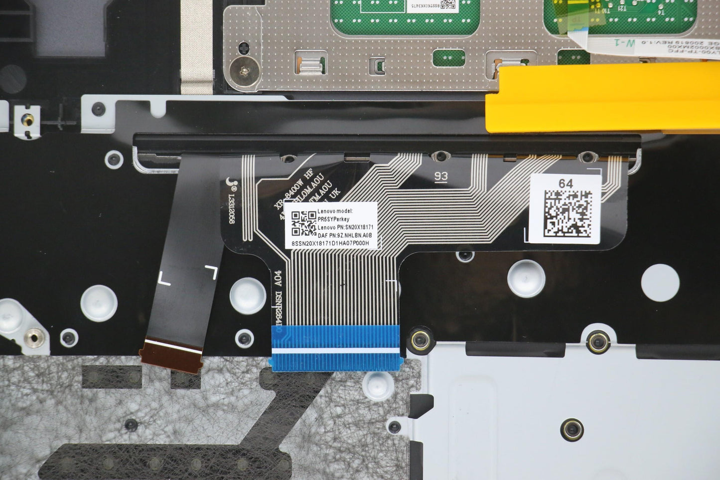 Lenovo Cover Uppercase Asm C81Yt Kb B - 5CB0Z21018