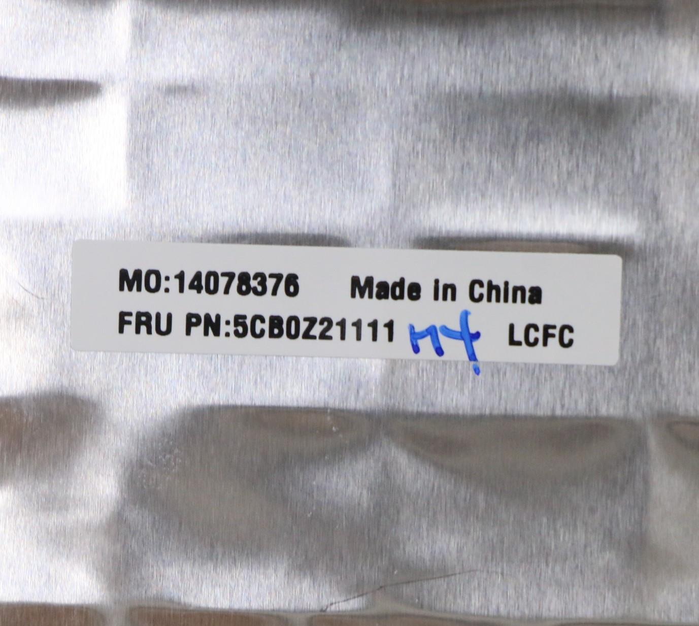 Lenovo C-Cover with Keyboard, USA English, Backlight, Non-Fingerprint - 5CB0Z21111