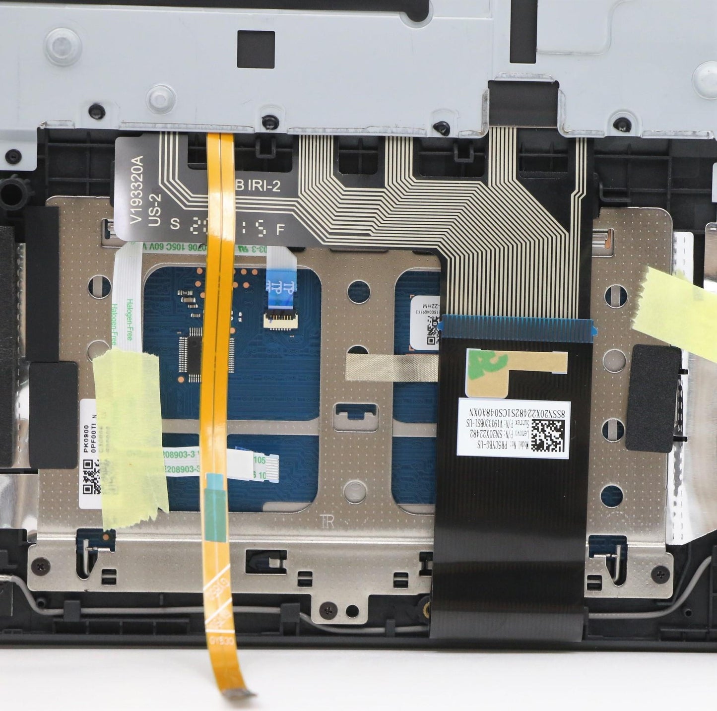 Lenovo C-Cover with Keyboard, USA English, Black, Backlight, Non-Fingerprint - 5CB0Z26774