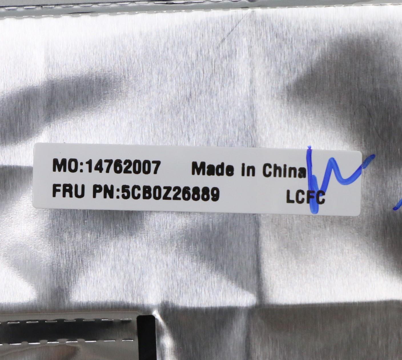 Lenovo Cover Upper Case Asm_Cz-Sk L 8 - 5CB0Z26889
