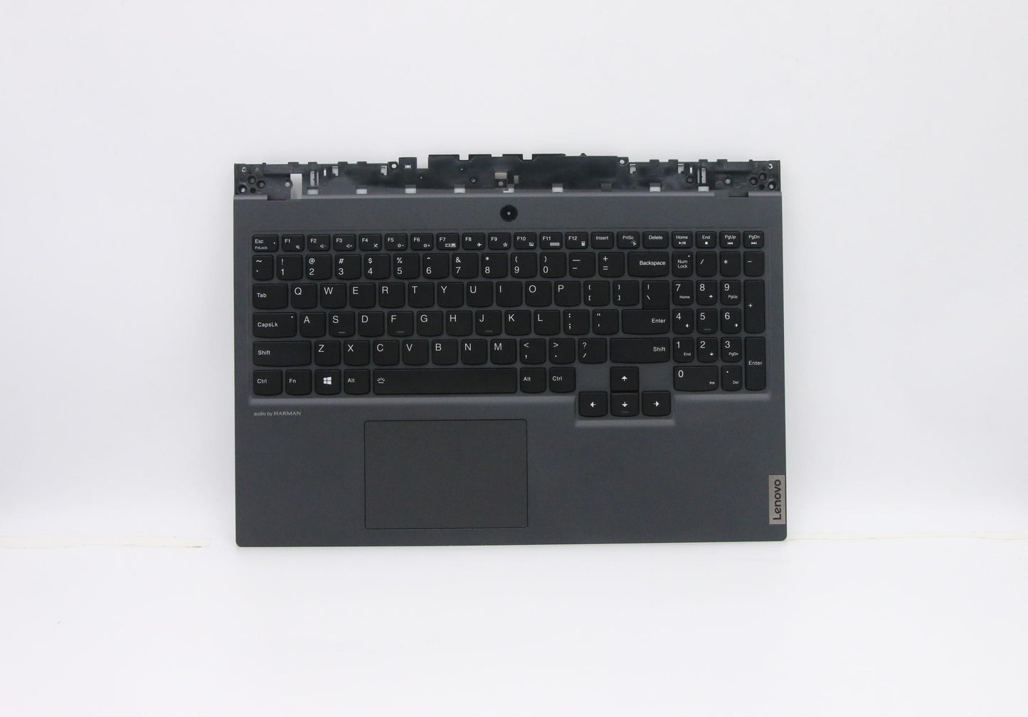Lenovo C-Cover with Keyboard, USA English, Black, RGB Backlight, Non-Fingerprint - 5CB0Z26894