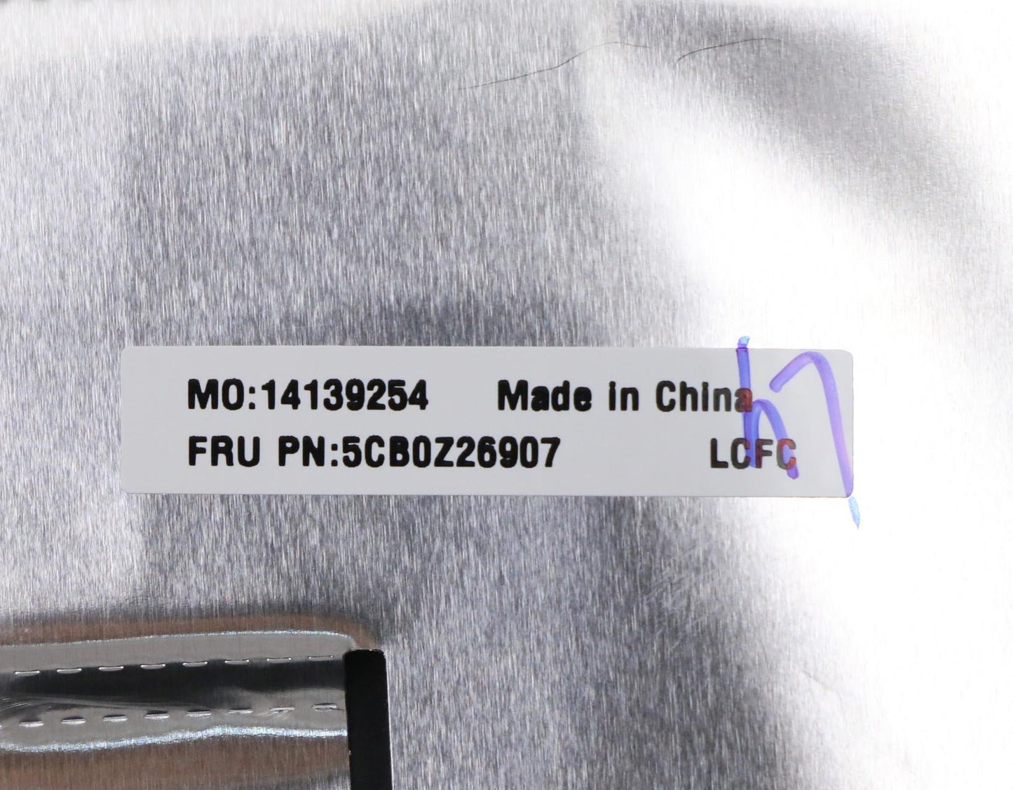 Lenovo Cover Upper Case Asm_Nd L81Y6N - 5CB0Z26907