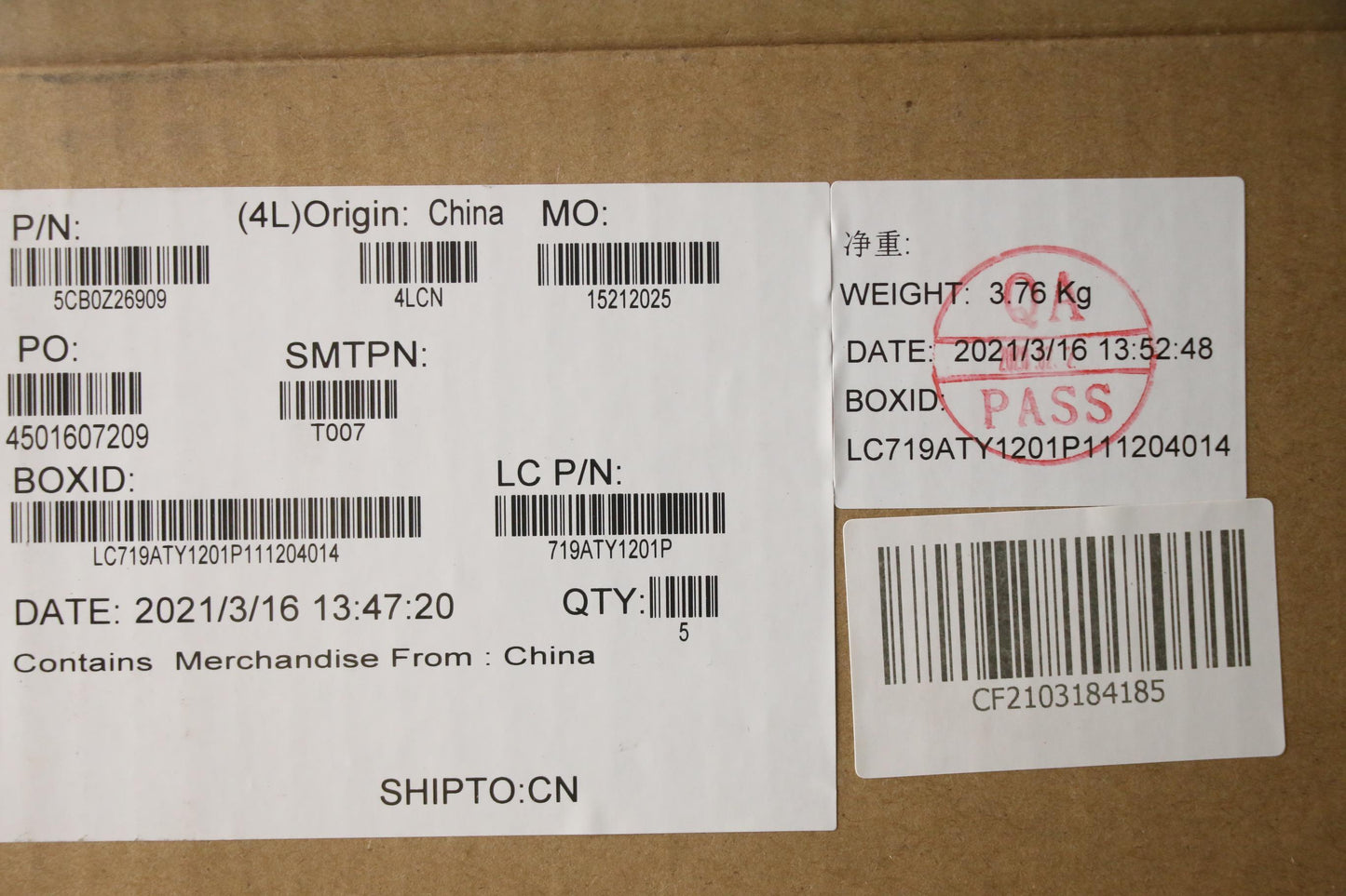 Lenovo Cover Upper Case Asm_Ru L81Y6N - 5CB0Z26909