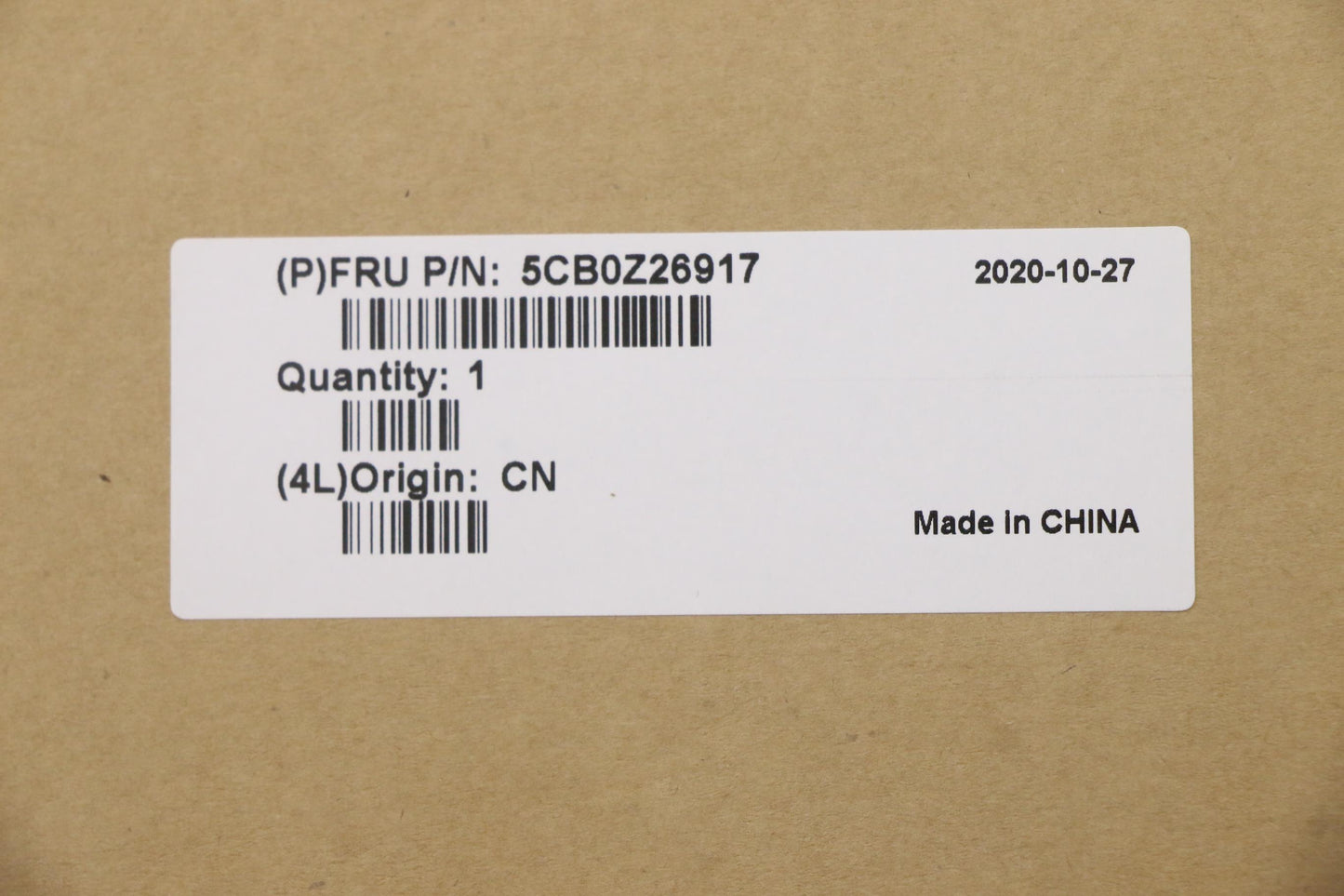 Lenovo Lcd Parts, Lcd Bezel, Hinge Co - 5CB0Z26917