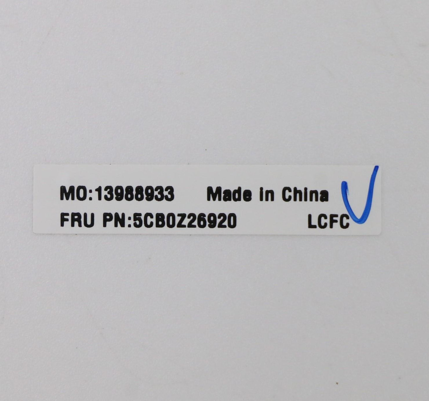 Lenovo Lcd Parts, Lcd Bezel, Hinge Co - 5CB0Z26920