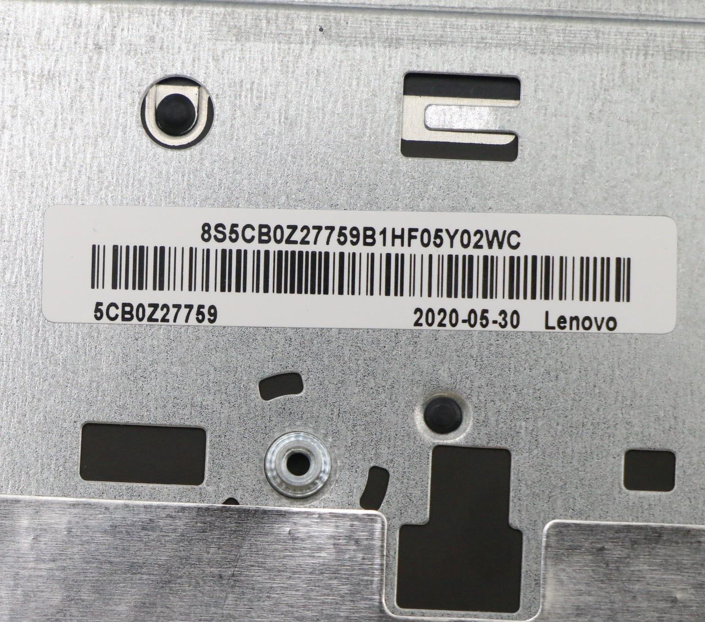 Lenovo C-Cover with Keyboard, USA English Layout, Black, Backlit - 5CB0Z27759